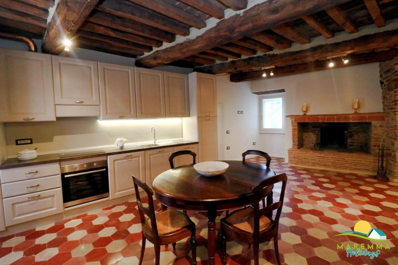 Maremma Holidays- La Casa Di Rocca Scarlino Εξωτερικό φωτογραφία